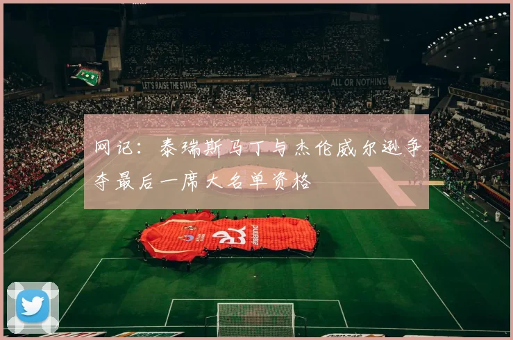 网记：泰瑞斯马丁与杰伦威尔逊争夺最后一席大名单资格